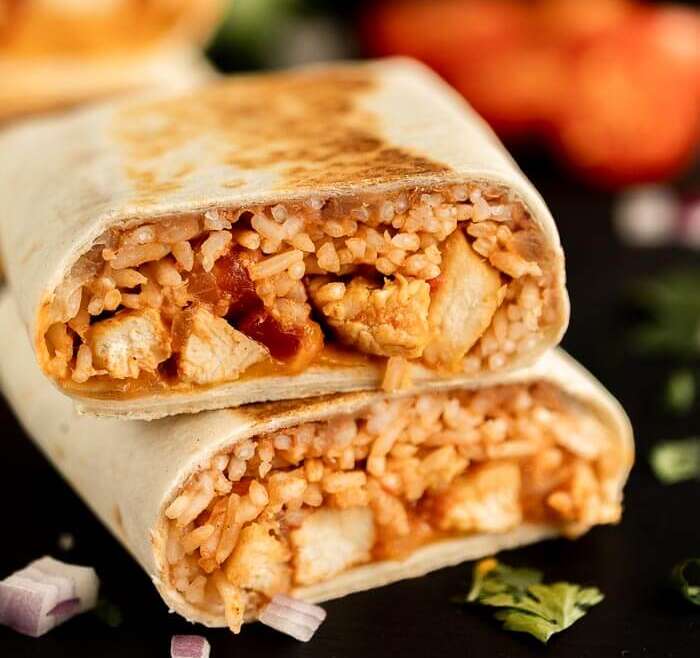 GRILLED CHICKEN BURRITO